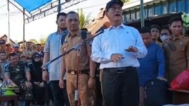 Korban Banjir di Panyula Dapat Perhatian Serius, Mentan RI Bawa 33 Truk Sembako Senilai Rp9 Miliar