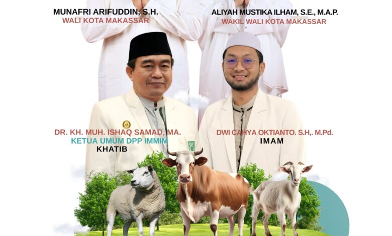 Appi-Aliyah Akan Salat Idul Adha Bersama Ribuan Warga di Karebosi