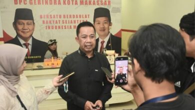 Sambil Silaturahmi DPC Gerindra Makassar Salurkan Daging Kurban