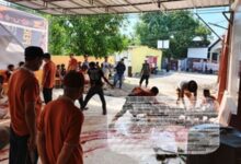 Kolaborasi Jemaah dan Warga, Masjid Jannatul Firdaus Telkomas Sembelih 15 Ekor Hewan Kurban