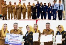 Bank Sulteng Serahkan Dividen Rp4,5 Miliar dan CSR Rp500 Juta ke Pemkot Palu