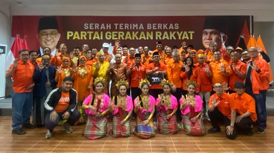 Partai Gerakan Rakyat Sulsel Resmi Serahkan Dokumen Administrasi ke DPP