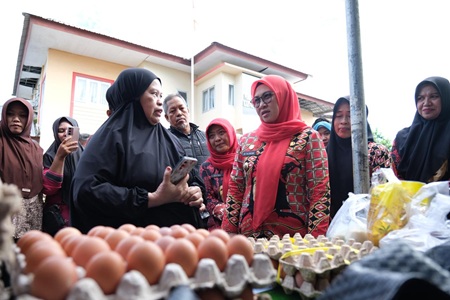 Tinjau Pasar Murah, Bupati Gowa Sebut Upaya Pemerintah Tekan Harga Pangan Jelang Iduladha