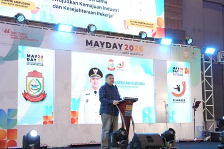 Ramah Tamah May Day, Pemkot Makassar Perkuat Sinergi Pekerja dan Pengusaha