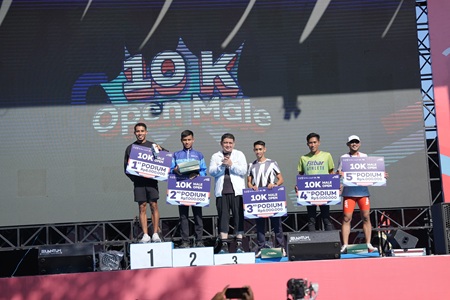 Wali Kota Makassar Ikut Finish Bersama Ribuan Runners 10K MHM 2026
