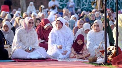 Salat Iduladha di RTH Syekh Yusuf, Bupati Gowa Ajak Warga Perkuat Kepedulian dan Persatuan