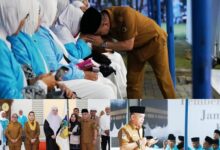 Hadianto Rasyid Pimpin Pelepasan Jemaah Haji Kota Palu 2026