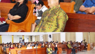 Wakili Wali Kota Palu Kepala BKPSDMD Hadiri Paradise Gloria "One Heart One Voice for God