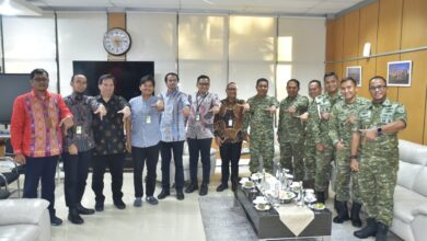 Perkuat Sinergi Strategis, Dankodaeral VI Temui EGM Pertamina Patra Niaga Sulawesi