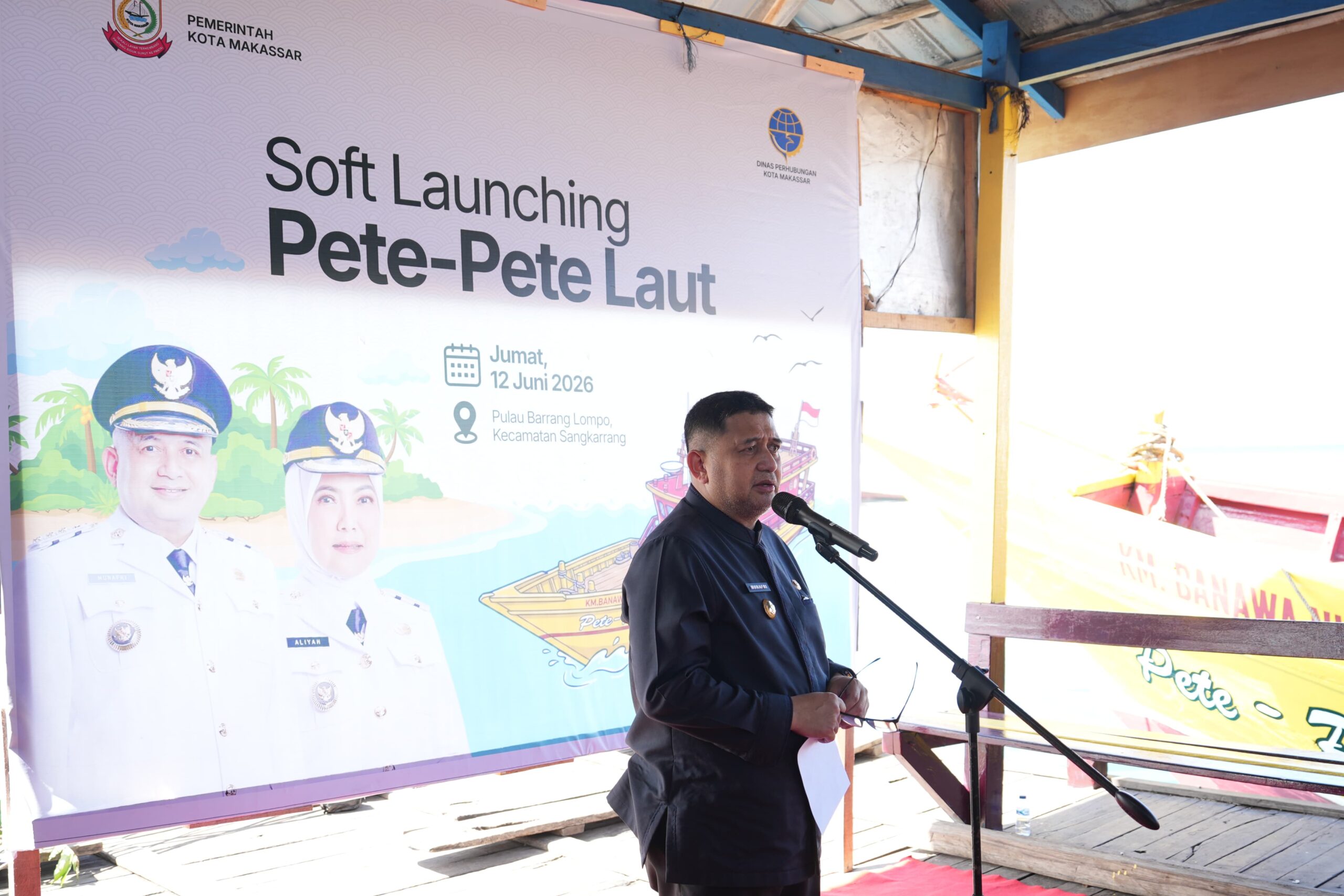 Janji Kampanye Appi Terbukti, Pete-pete Laut Gratis Kini Layani Warga Kepulauan Makassar