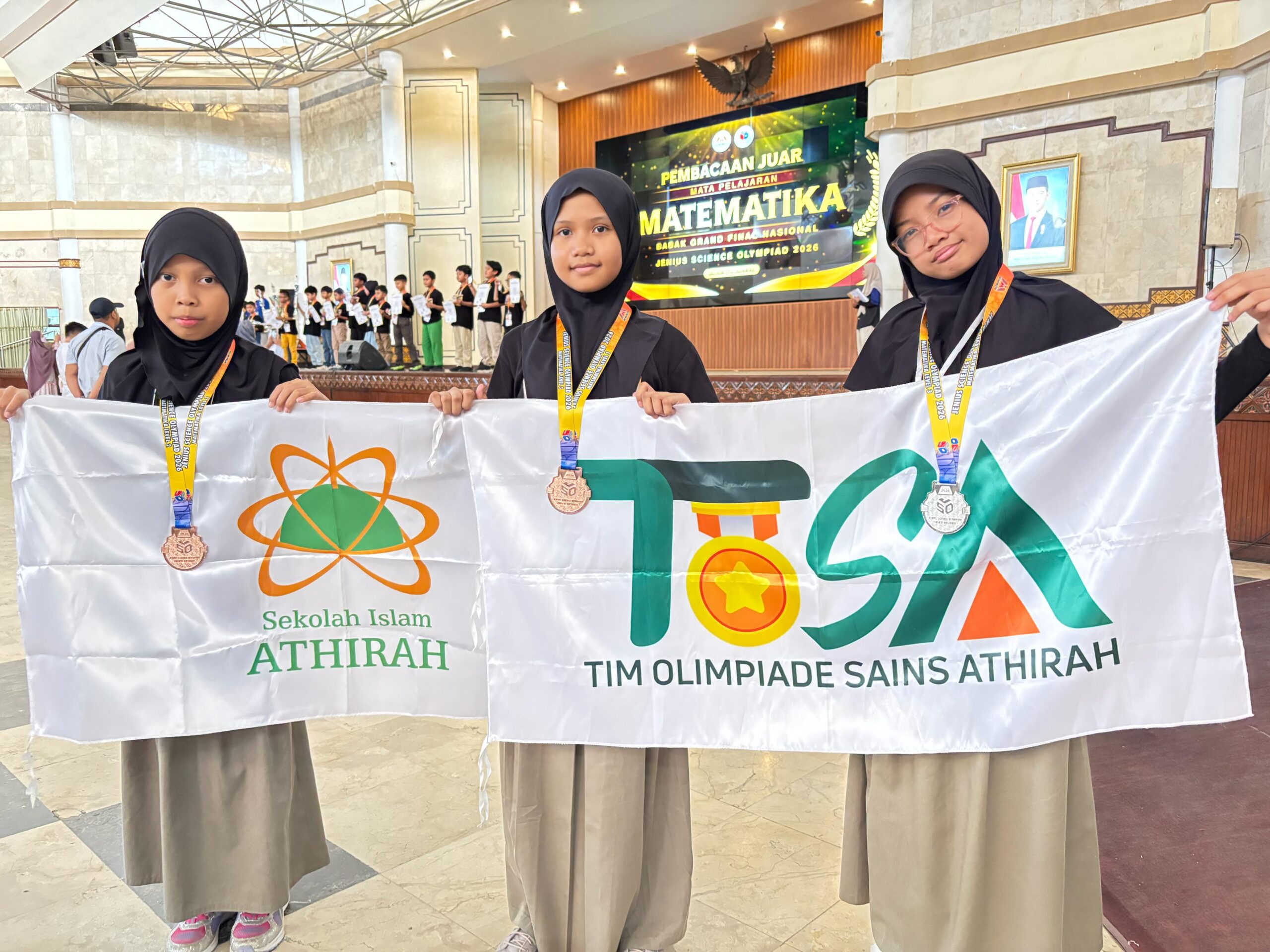 Hebat! SD Islam Athirah 2 Sukses Borong 7 Medali Jenius Sains Olympiad 2026 di Yogyakarta