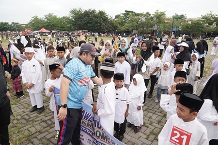 Pemkab Gowa Perkuat Syiar Islam, Darmawangsyah Muin Buka Jalan Sehat Pawai Muharram 1448 Hijriah