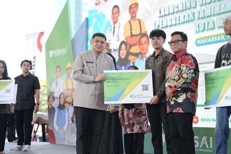 Wali Kota Munafri Hadirkan Terobosan PERISAI Makassar Berjasa, Bukti Komitmen Lindungi Pekerja Rentan