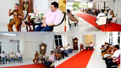 Hadianto Rasyid Pimpin Pertemuan Bersama KONI Kota Palu dan 46 Ketua Cabor Bahas Peningkatan Prestasi Atlet
