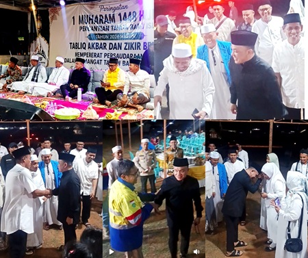 Wali Kota Palu Hadiri Perayaan 1 Muharram 1448 Hijriah di Lapangan Sepak Bola Vatumorangga