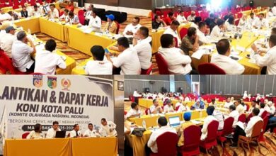 Rapat Kerja KONI Kota Palu Bahas Penguatan Pembinaan Prestasi dan Program Kerja Cabang Olahraga