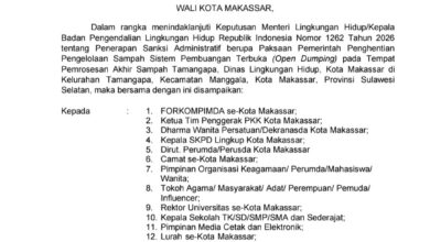 Instruksi Wali Kota Mulai 1 Agustus 2026, TPA Tamangapa Hanya Terima Sampah Residu