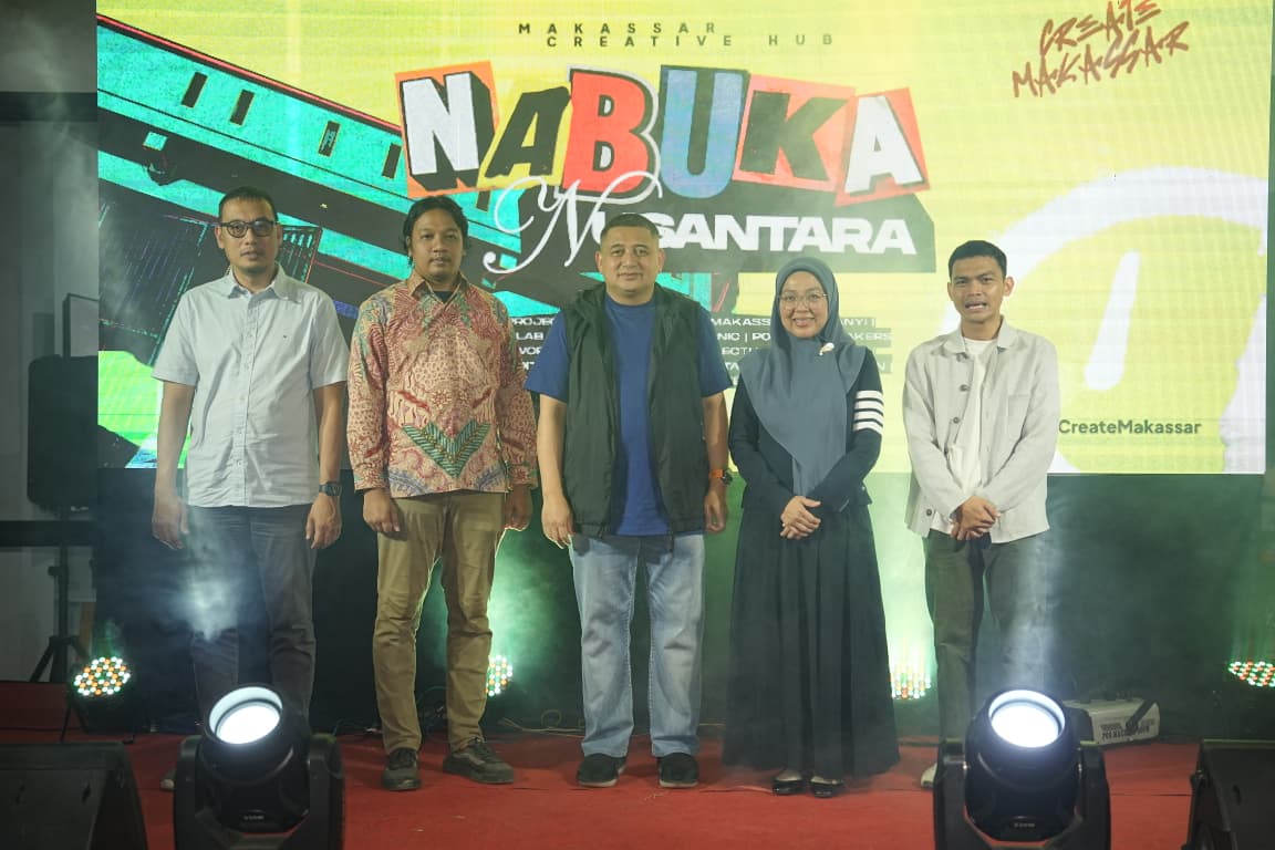 Wali Kota Munafri Resmikan MCH Nabuka Nusantara, Ruang Kreatif Kedua untuk Anak Muda Makassar