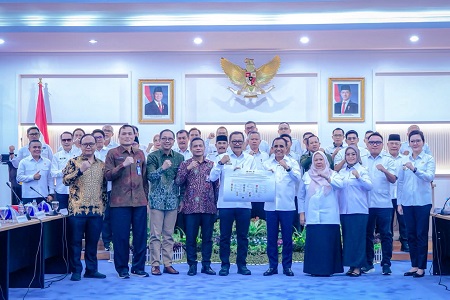 Gubernur Anwar Hafid Tegaskan Komitmen Percepat Sertifikasi Aset Daerah di Sulteng Bersama KPK dan ATR/BPN