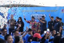 Wali Kota Makassar Lepas dan Meriahkan Peserta Indomaret Fun Run 2026