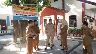 Pantau MPLS 2026, Appi Pastikan Hari Pertama Sekolah di Makassar Berjalan Lancar