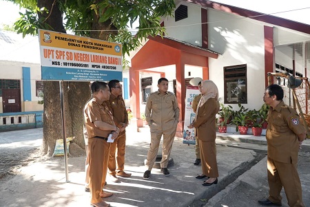 Pantau MPLS 2026, Appi Pastikan Hari Pertama Sekolah di Makassar Berjalan Lancar