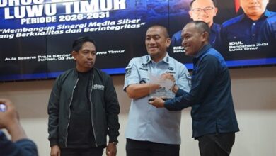 Bupati Luwu Timur Apresiasi Pelantikan JMSI, Dorong Media Siber Profesional dan Berintegritas