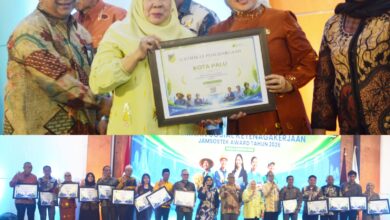Kota Palu Raih Juara 1 Jamsostek Award 2026 Kategori Pemerintah Kabupaten/Kota