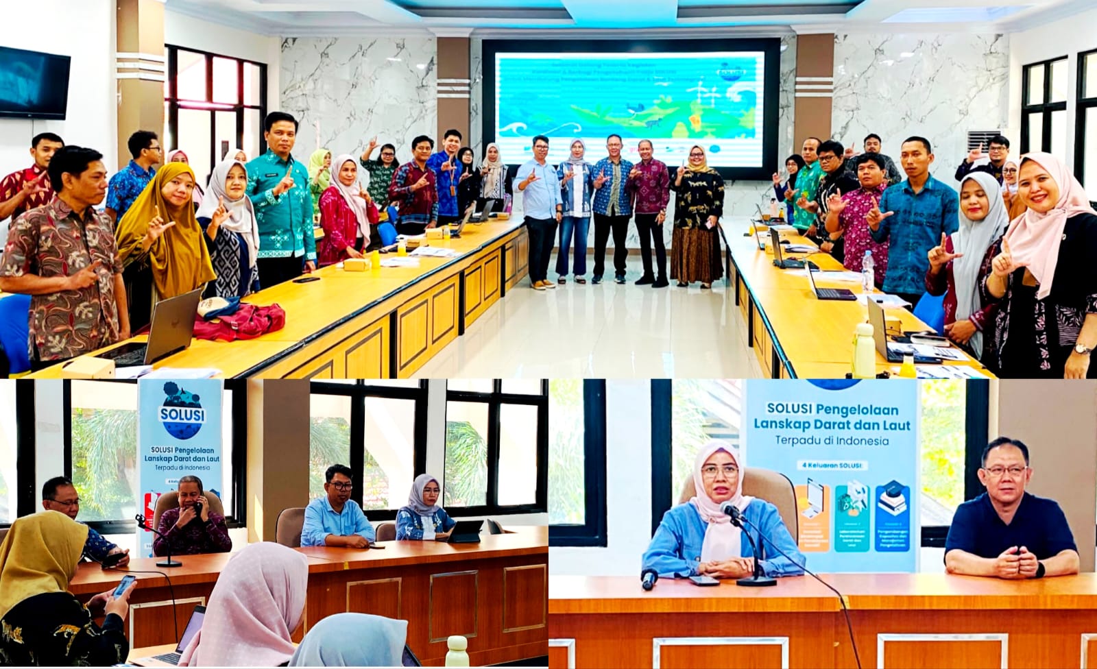 Bappeda Palu dan GIZ SOLUSI Gelar Lokalatih QGIS untuk Perkuat Perencanaan Berbasis Data Spasial