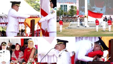 Wali Kota Palu Inspektur Upacara Peringatan HUT Kemerdekaan RI ke-81