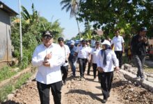 Appi Tinjau Progres Jalan Romang Tangayya, Akses Warga yang Puluhan Tahun Sulit Dilalui, Kini Dibeton
