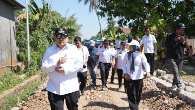 Appi Tinjau Progres Jalan Romang Tangayya, Akses Warga yang Puluhan Tahun Sulit Dilalui, Kini Dibeton