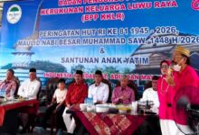 Rawat Silaturahmi di Tanah Rantau, KKLR Peringati Maulid Nabi dan Santuni Anak Yatim