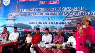 Rawat Silaturahmi di Tanah Rantau, KKLR Peringati Maulid Nabi dan Santuni Anak Yatim