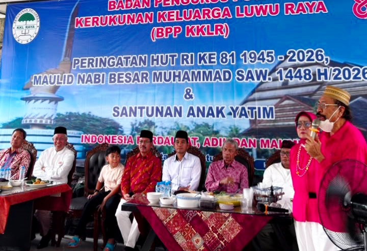 Rawat Silaturahmi di Tanah Rantau, KKLR Peringati Maulid Nabi dan Santuni Anak Yatim