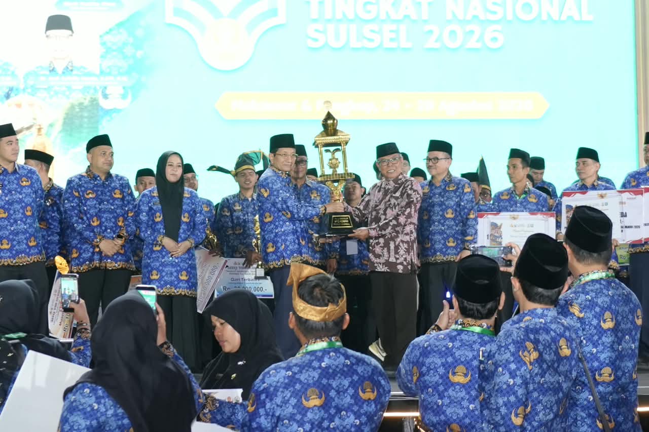Wali Kota Makassar Dampingi Menag Tutup MTQ VIII KORPRI Nasional di Pangkep