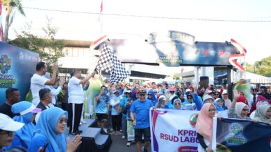 Wali Kota Appi Lepas Ribuan Peserta PPNI Fun Run dan Jalan Sehat Gerakan Koperasi di Makassar