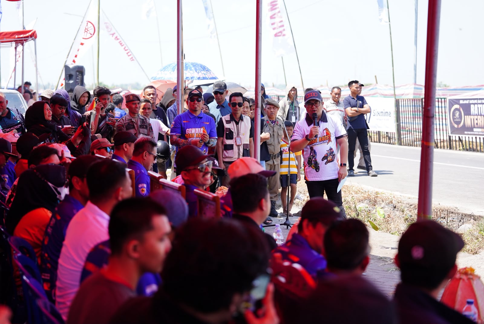 Wabup Gowa Buka Gowata Road Race Championship, Hidupkan Kembali Semangat Otomotif Setelah 20 Tahun Vakum