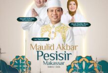 Maulid Akbar Pesisir Makassar Digelar di Paotere 28 Agustus, Ustaz Das’ad Latif Jadi Penceramah