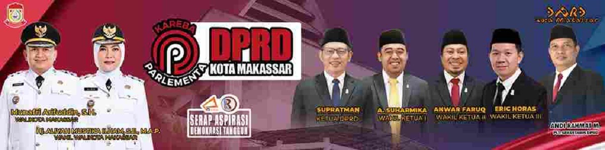Banner DPRD Makassar 2026