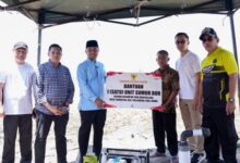 Atasi Kesulitan Air Petani, Gubernur Sulsel Salurkan Bantuan Sumur Bor di Bori Tallasa Gowa