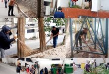 Jaga Kebersihan dan Kenyamanan, Staf Setda Kota Palu Kota Palu Gelar Kegiatan Bersih-Bersih Lingkungan