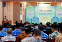 Sekda Jufri Rahman Buka Seminar Nasional dan Hadiri Pelantikan Dewan Hakim MTQ VIII KORPRI