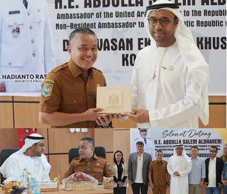 Hadianto Rasyid Terima Dubes Uni Emirat Arab, Jajaki Peluang Investasi di KEK Kota Palu