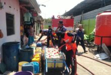 BPBD Makassar Salurkan 5,1 Juta Liter Air Bersih, Jangkau 97 Ribu Jiwa di 62 Kelurahan