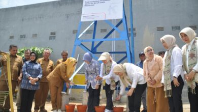 Wakil Wali Kota Palu Imelda Hadiri Peresmian Sarana Air Bersih Masyarakat di Yayasan Kalantaro Sejahtera Kelurahan Talise