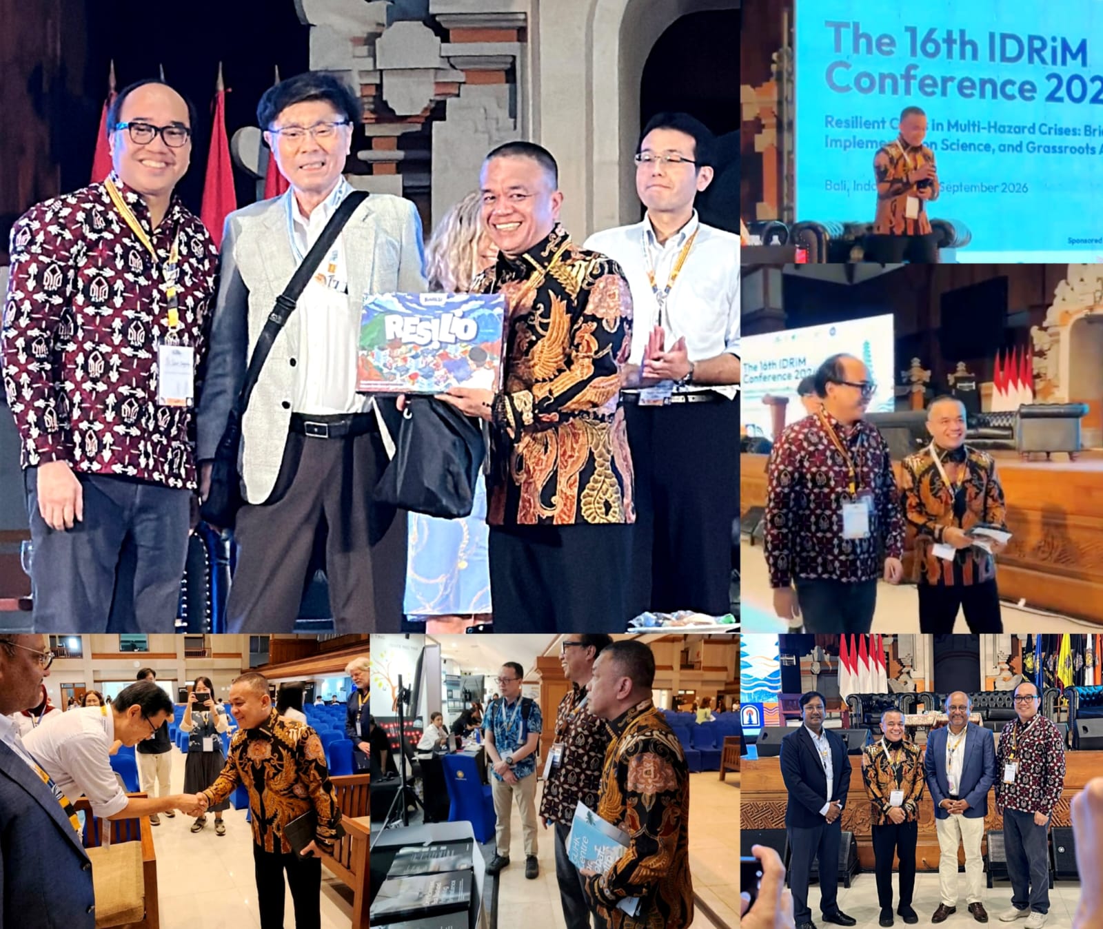 Wali Kota Palu Hadianto Rasyid Tampil Sebagai Narasumber Annual Conference of The IDRiM 2026 di Denpasar