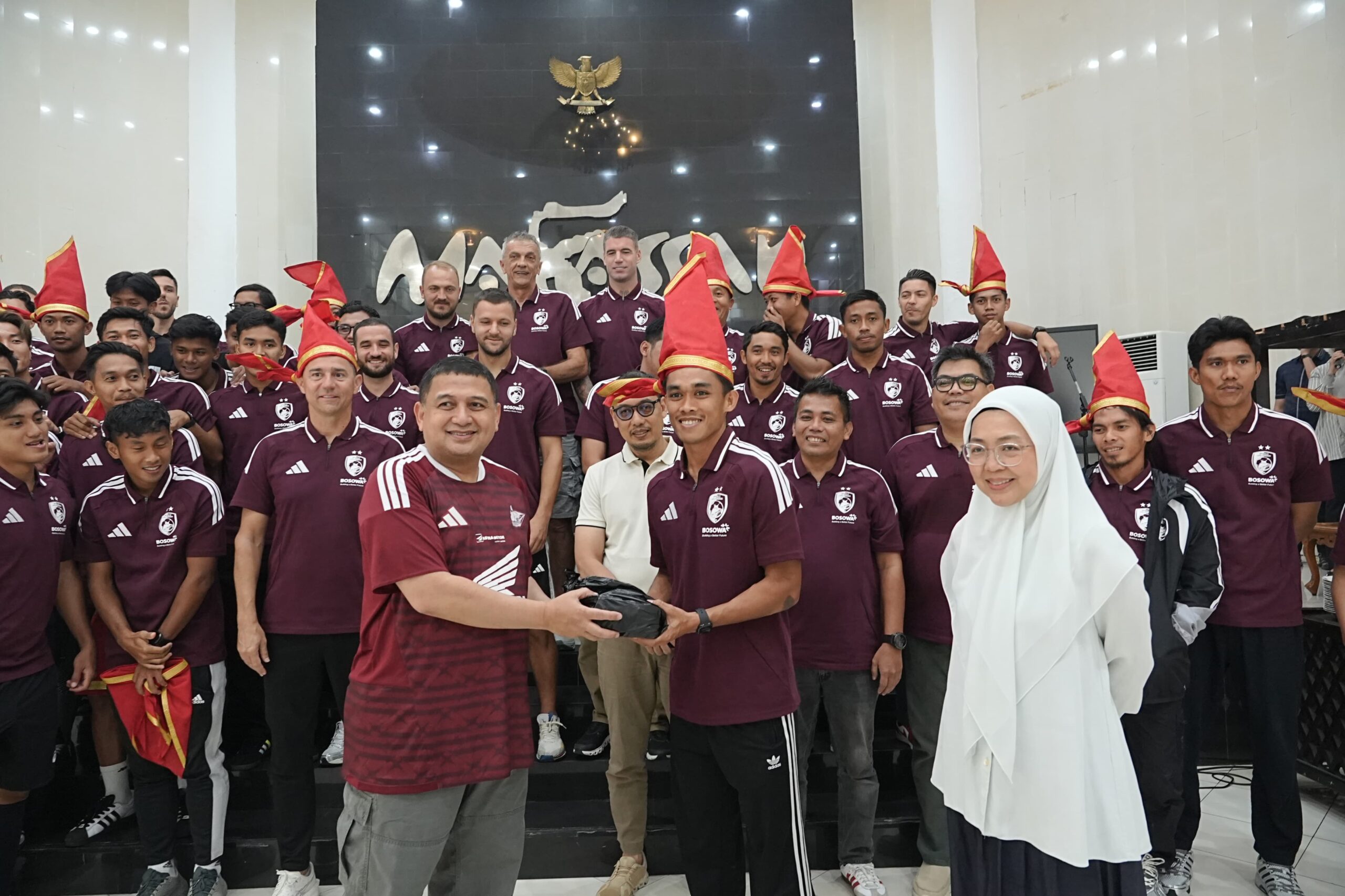 Munafri Jamu PSM Makassar, Beri Suntikan Semangat untuk Laga Kandang Perdana di Parepare