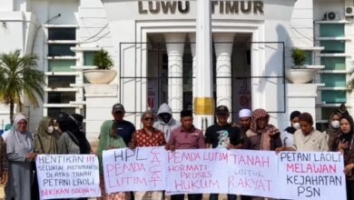 Gugatan PTUN Masih Berproses, Petani Laoli Layangkan Delapan Desakan ke Bupati Luwu Timur