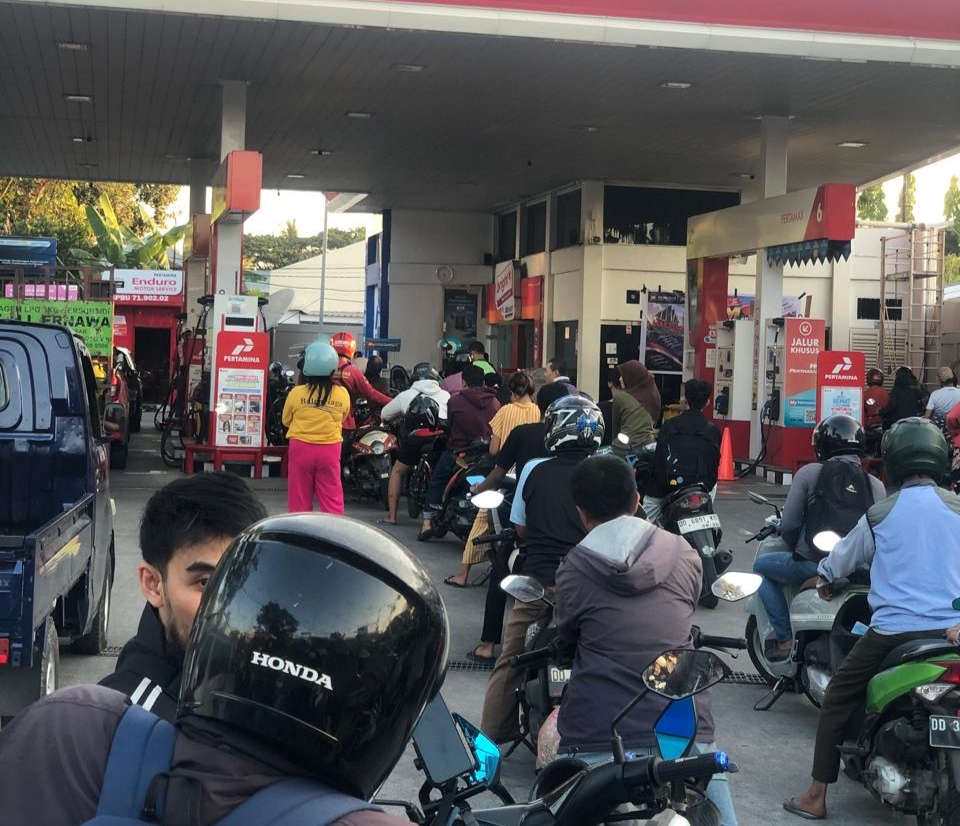 Pertalite di Makassar